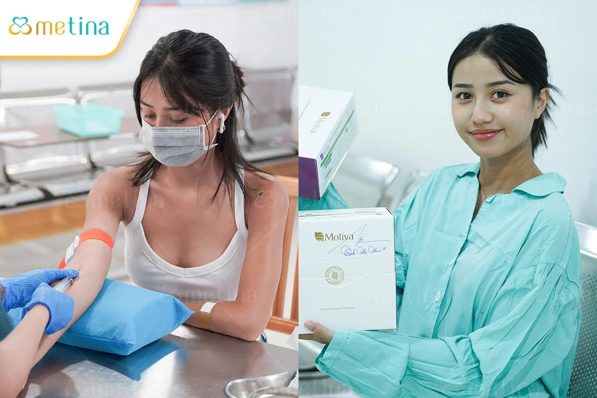 Diễn viên Trịnh Thảo được xét nghiệm và phẫu thuật nâng ngực nội soi tại bệnh... - Dr. Châu Thanh Phong - Thẩm mỹ 3 vòng