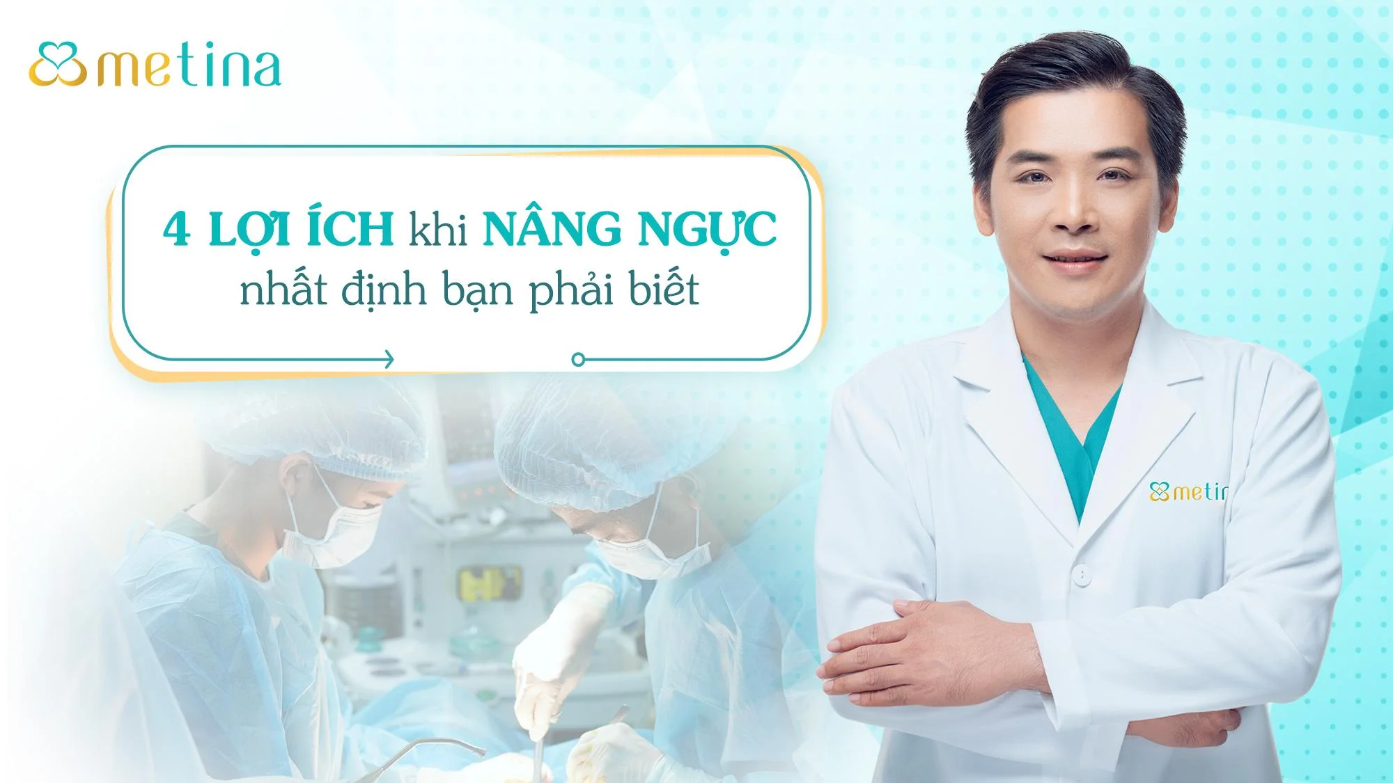 4 lợi ích của nâng ngực mà bạn nhất định phải biết - Dr. Châu Thanh Phong - Thẩm mỹ 3 vòng