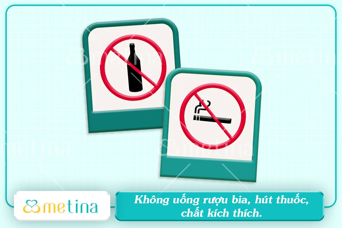 Kiêng rượu bia, thuốc lá, chất kích thích ít nhất 3 tháng đầu tiên sau nâng ngực - Dr. Châu Thanh Phong - Thẩm mỹ 3 vòng