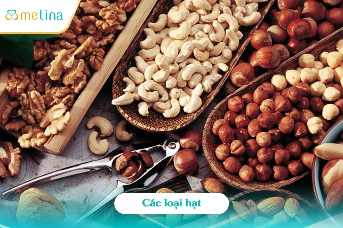 Mẹ bỉm nên bổ sung các loại hạt vào thực đơn sau nâng ngực - Dr. Châu Thanh Phong - Thẩm mỹ 3 vòng