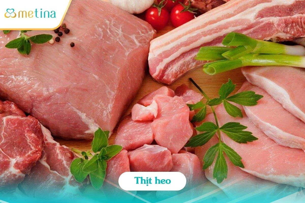 Mẹ bỉm nên chọn thịt heo để chế biến các bữa ăn sau nâng ngực - Dr. Châu Thanh Phong - Thẩm mỹ 3 vòng
